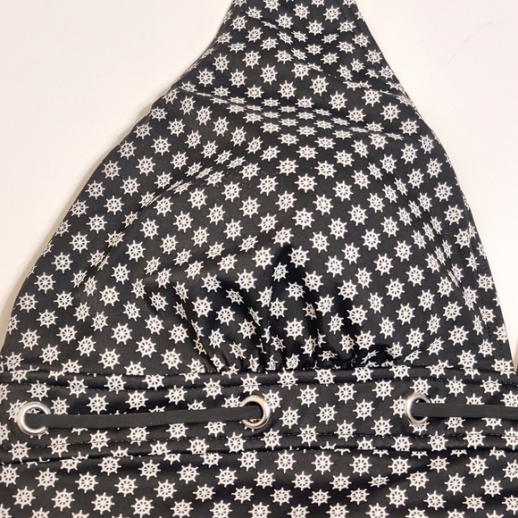 Miraclesuit Nautical Tankini Halter Tie Top Size 16 Plus Size - Picture 4 of 9